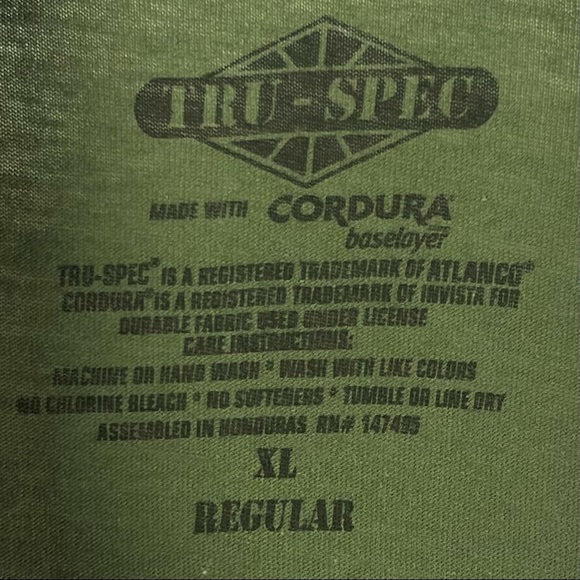 Tru-Spec Men's Woodland/Olive Drab 1/4 Zip TRU 50/50 Combat Shirt XL Reg 1070 - Picture 4 of 8